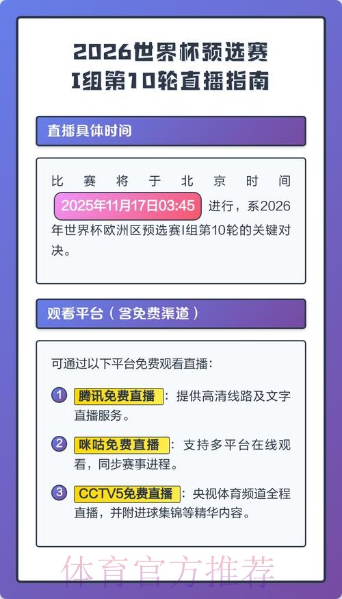 2026世界杯直播完整版观看指南免费观看